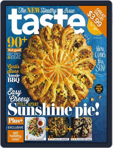 Taste.com.au September 30th, 2015 Digital Back Issue Cover