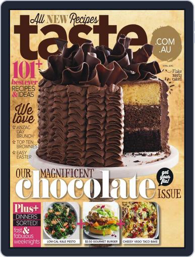 Taste.com.au March 15th, 2015 Digital Back Issue Cover