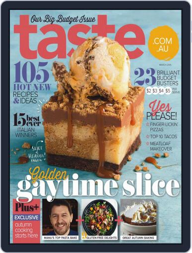Taste.com.au February 17th, 2015 Digital Back Issue Cover