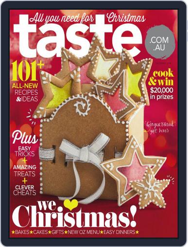 Taste.com.au November 19th, 2014 Digital Back Issue Cover