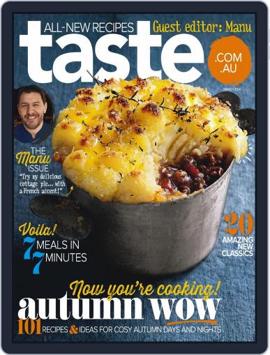 Taste.com.au March 2nd, 2014 Digital Back Issue Cover