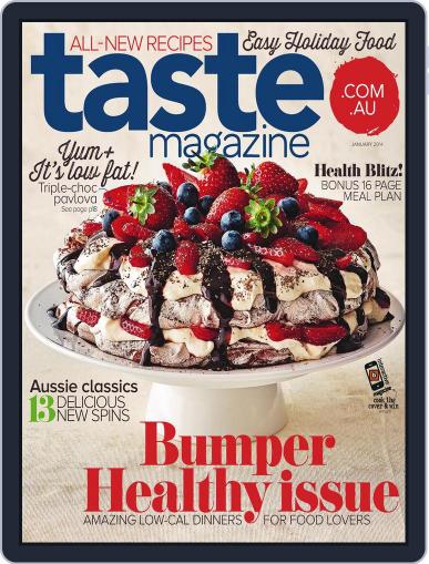 Taste.com.au January 5th, 2014 Digital Back Issue Cover