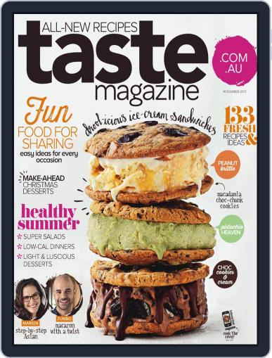 Taste.com.au November 1st, 2013 Digital Back Issue Cover