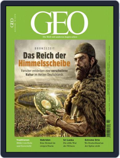 GEO October 1st, 2018 Digital Back Issue Cover
