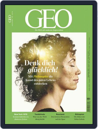 GEO August 1st, 2018 Digital Back Issue Cover