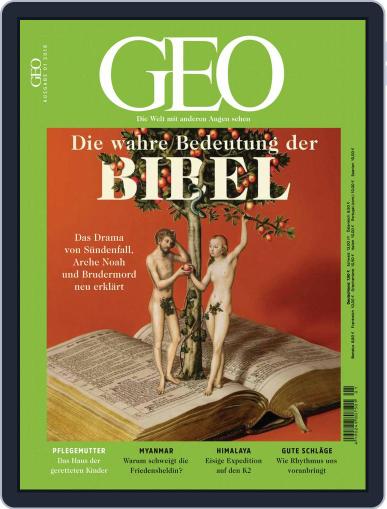 GEO (Digital) January 1st, 2018 Issue Cover