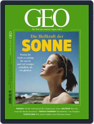 GEO (Digital) July 1st, 2016 Issue Cover