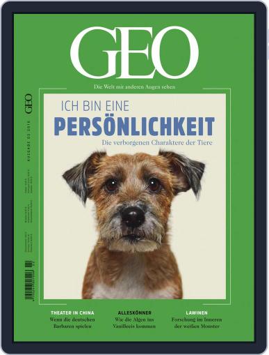 GEO (Digital) February 1st, 2016 Issue Cover