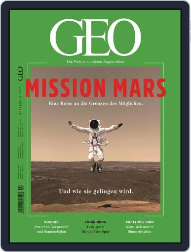 GEO (Digital) November 1st, 2015 Issue Cover