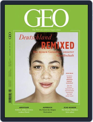 GEO (Digital) September 1st, 2015 Issue Cover