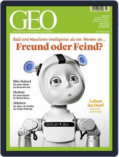GEO (Digital) March 1st, 2015 Issue Cover