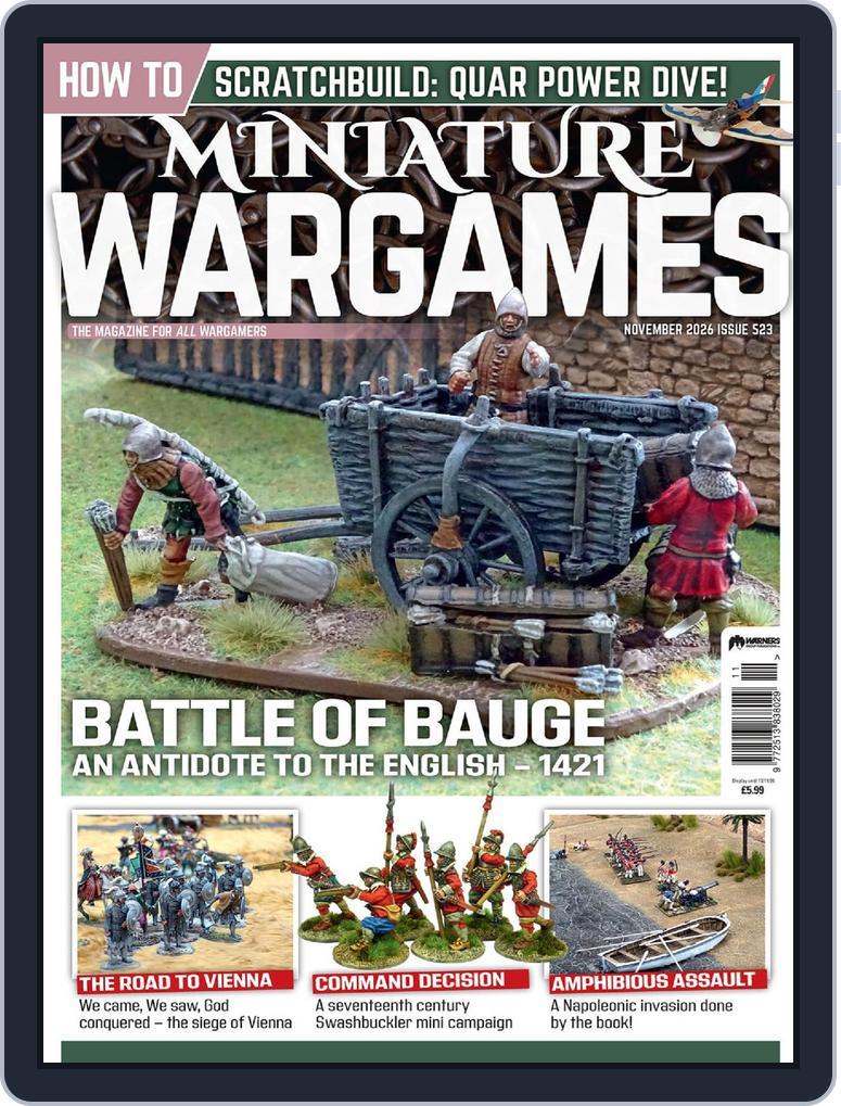 Miniature Wargames (Digital) Subscription                    November 1st, 2026 Issue