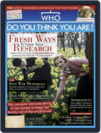 Who Do You Think You Are? March 1st, 2019 Digital Back Issue Cover