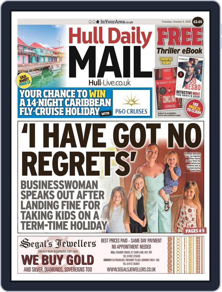 Hull Daily Mail (Digital) Subscription