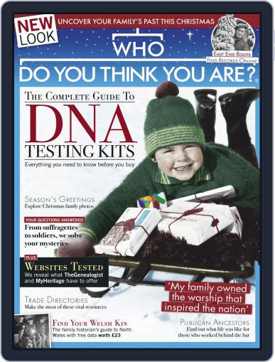 Who Do You Think You Are? December 1st, 2018 Digital Back Issue Cover