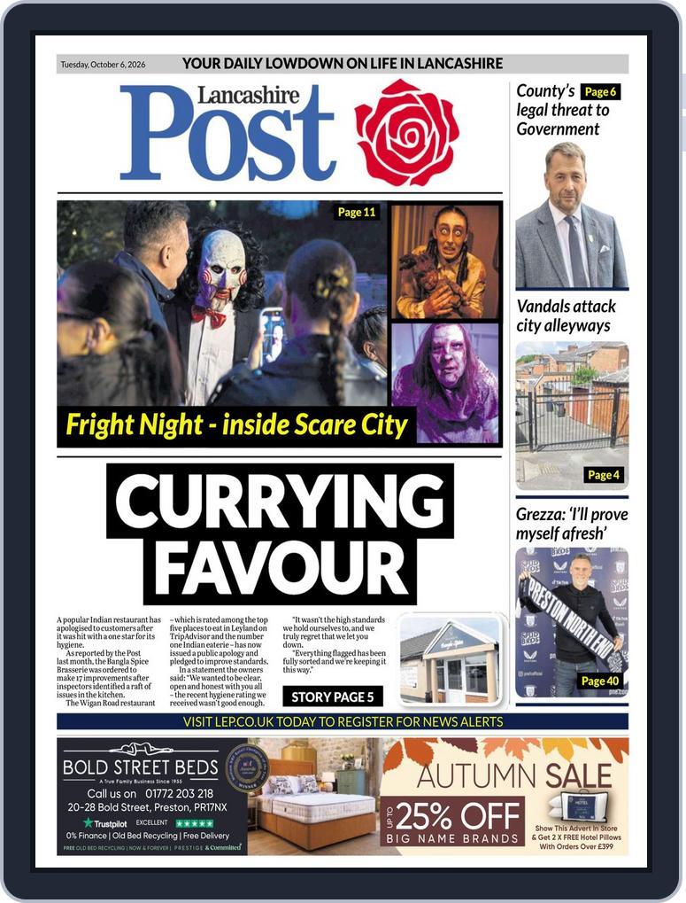 Lancashire Evening Post (Digital) Subscription
