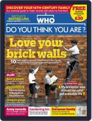 Who Do You Think You Are? (Digital) Subscription                    May 1st, 2018 Issue