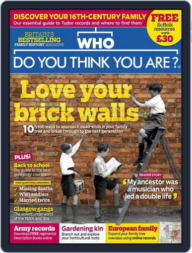 Who Do You Think You Are? May 1st, 2018 Digital Back Issue Cover