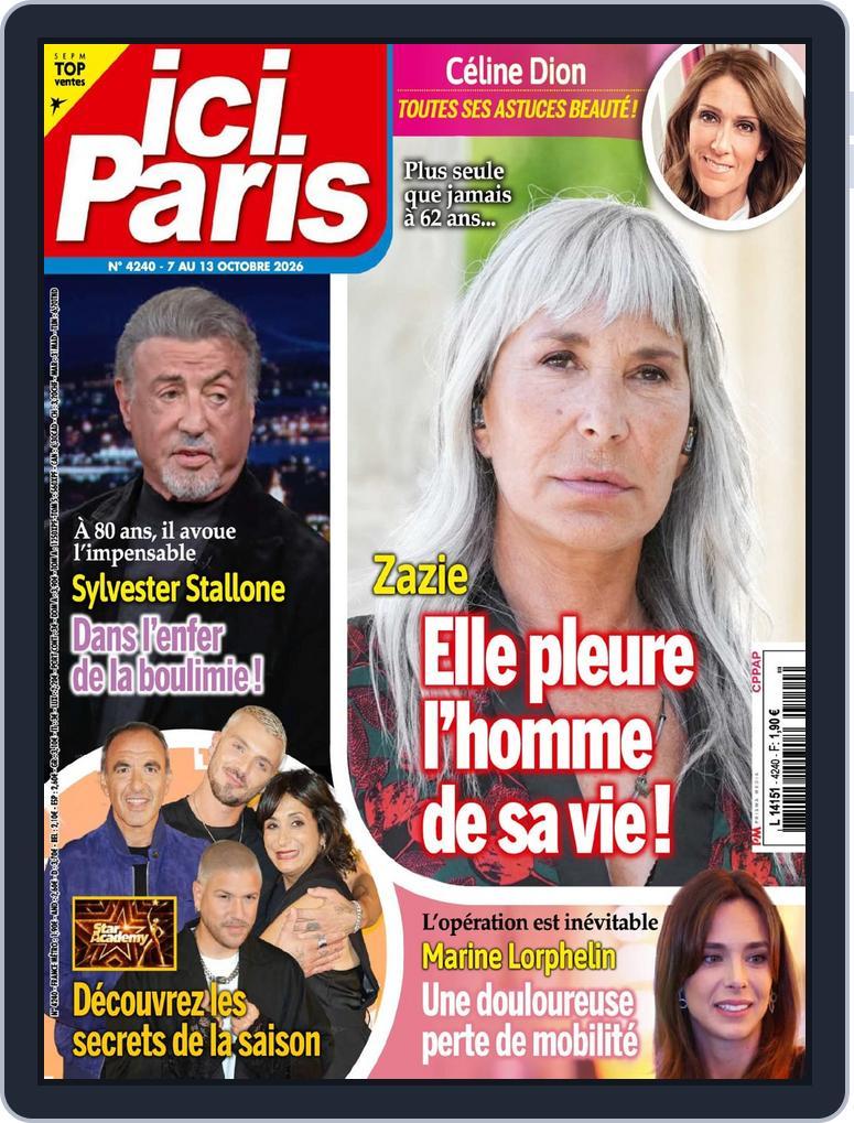 Ici Paris (Digital) Subscription                    October 7th, 2026 Issue