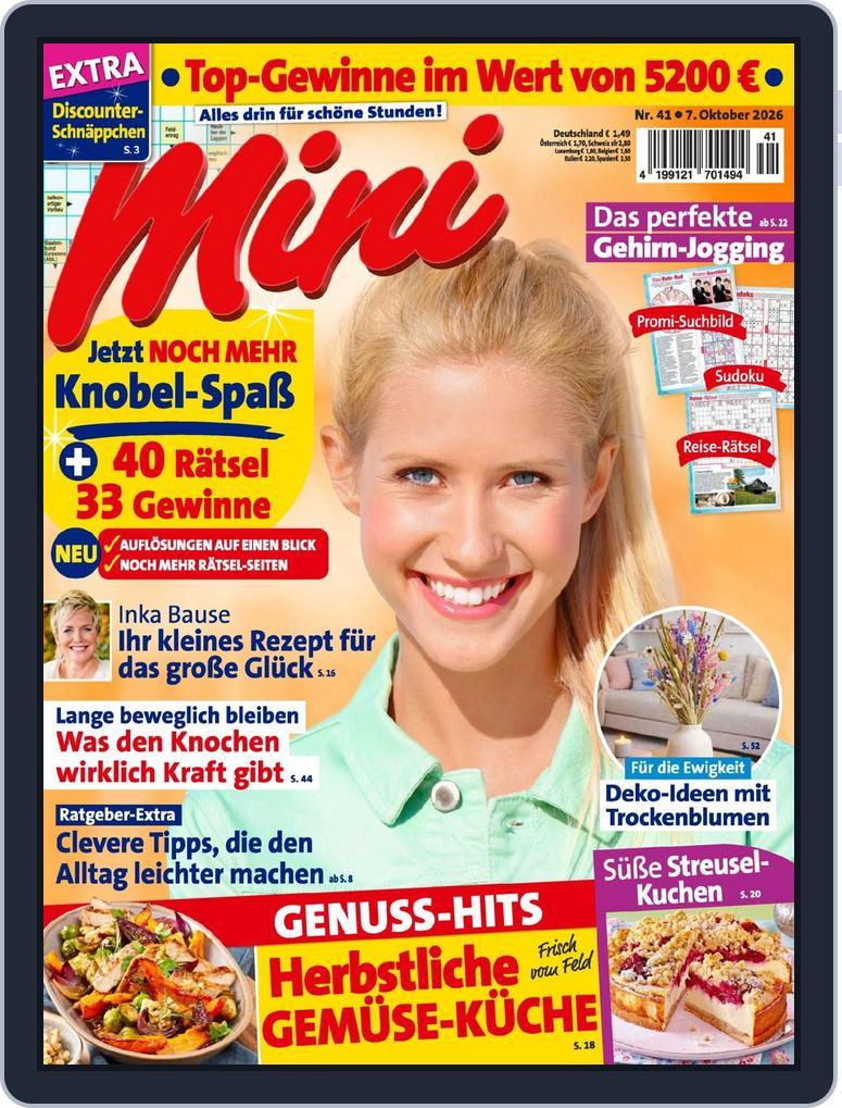 Mini Germany (Digital) Subscription                    October 7th, 2026 Issue