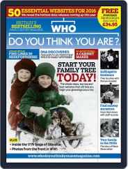 Who Do You Think You Are? (Digital) Subscription                    January 1st, 2016 Issue