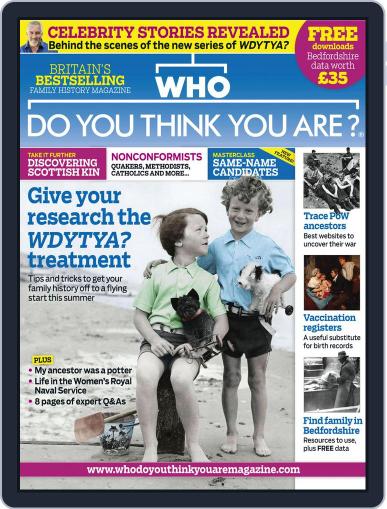 Who Do You Think You Are? August 15th, 2015 Digital Back Issue Cover