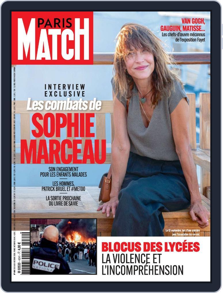 Paris Match (Digital) Subscription                    October 8th, 2026 Issue
