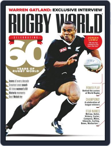 Rugby World July 1st, 2020 Digital Back Issue Cover
