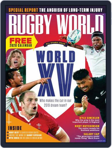 Rugby World January 1st, 2020 Digital Back Issue Cover