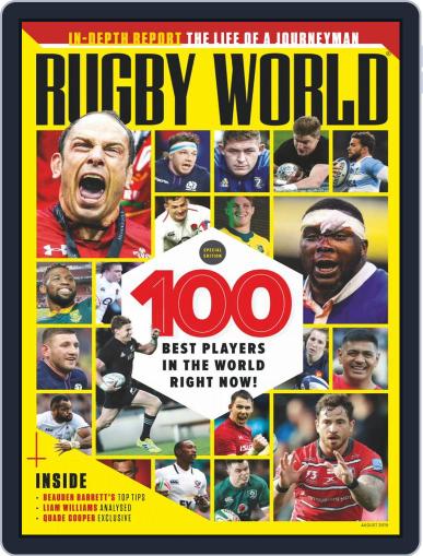 Rugby World August 1st, 2019 Digital Back Issue Cover