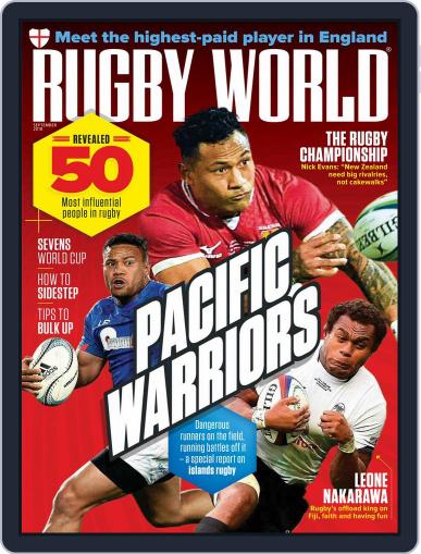 Rugby World September 1st, 2018 Digital Back Issue Cover