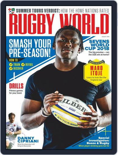Rugby World August 1st, 2018 Digital Back Issue Cover