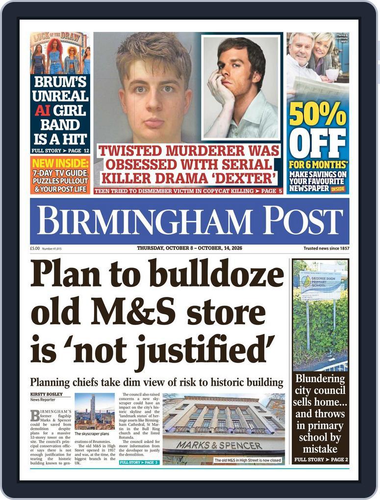 Birmingham Post (Digital) Subscription