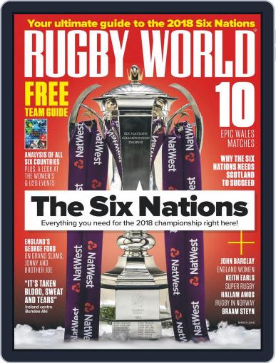 Rugby World March 1st, 2018 Digital Back Issue Cover