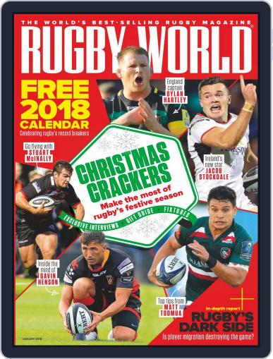 Rugby World January 1st, 2018 Digital Back Issue Cover