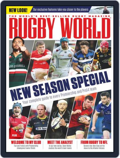 Rugby World October 1st, 2017 Digital Back Issue Cover