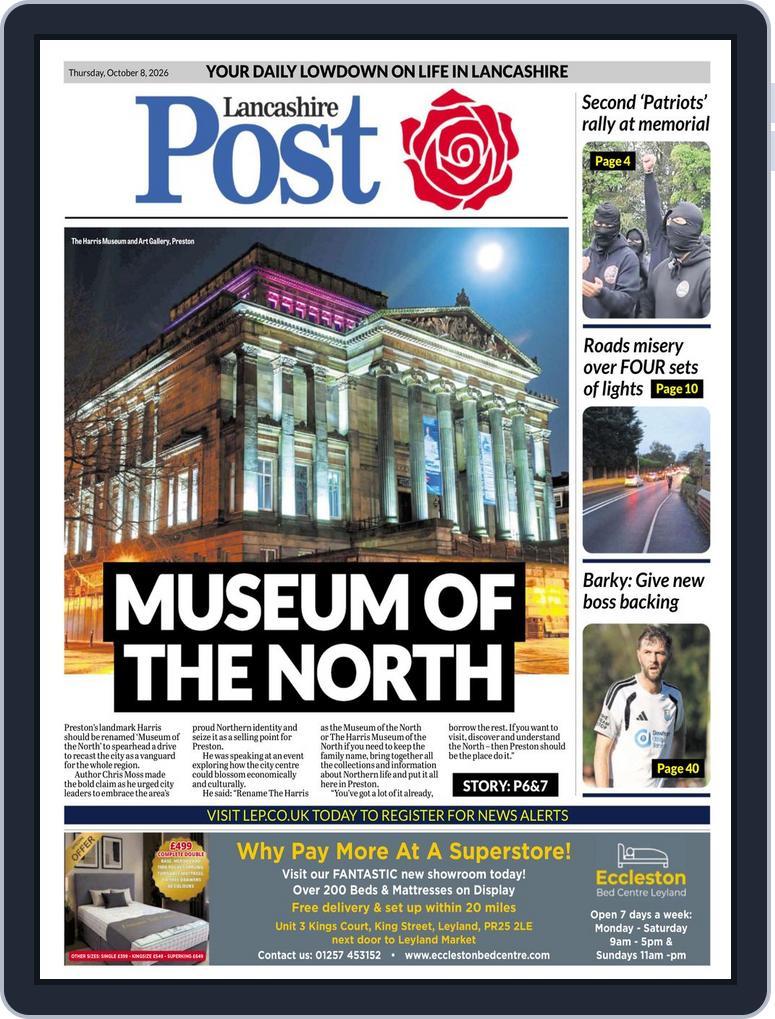 Lancashire Evening Post (Digital) Subscription