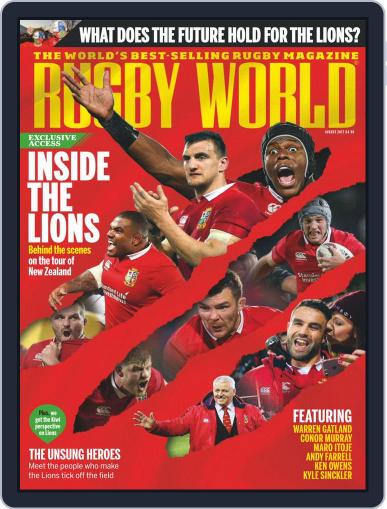 Rugby World August 1st, 2017 Digital Back Issue Cover