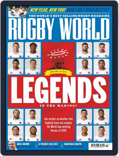 Rugby World February 1st, 2017 Digital Back Issue Cover