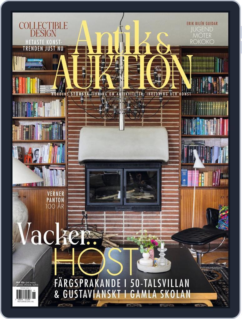 Antik & Auktion SE (Digital) Subscription                    October 1st, 2026 Issue