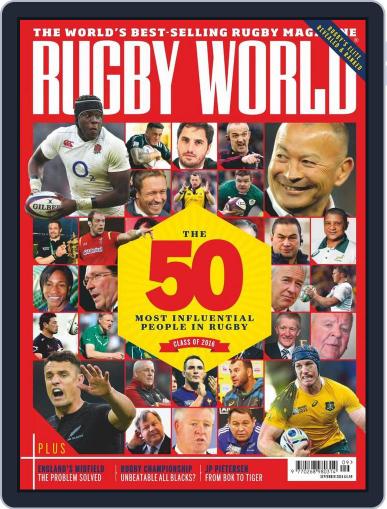 Rugby World August 1st, 2016 Digital Back Issue Cover