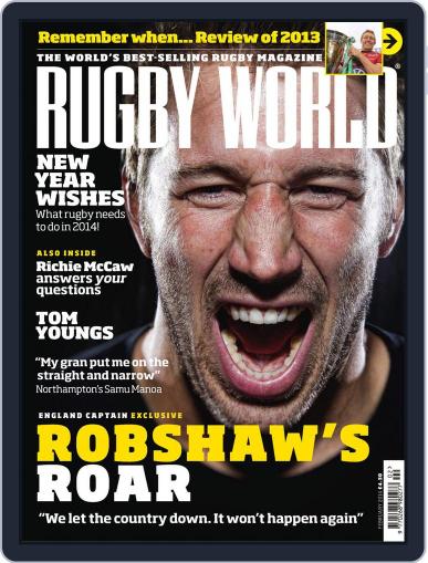 Rugby World January 2nd, 2014 Digital Back Issue Cover