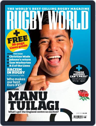 Rugby World May 10th, 2013 Digital Back Issue Cover