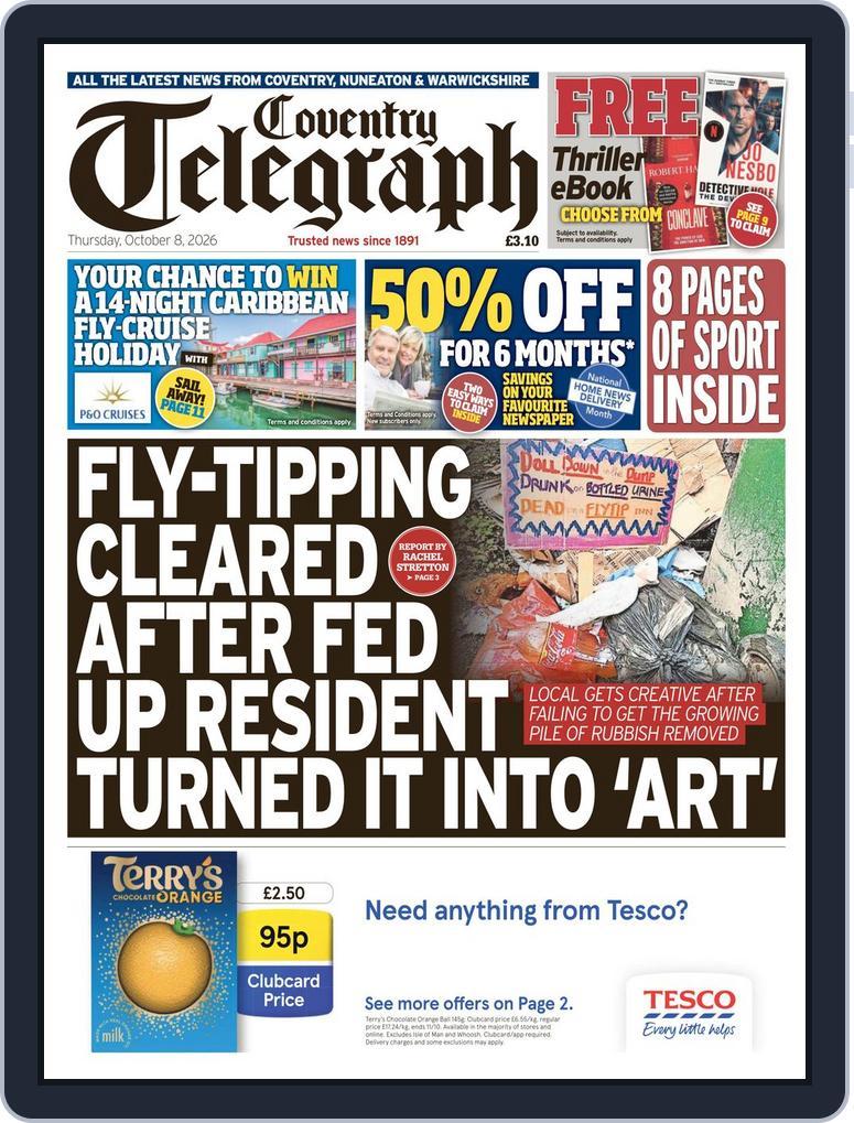 Coventry Telegraph (Digital) Subscription