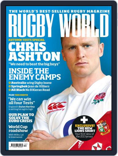 Rugby World November 2nd, 2012 Digital Back Issue Cover