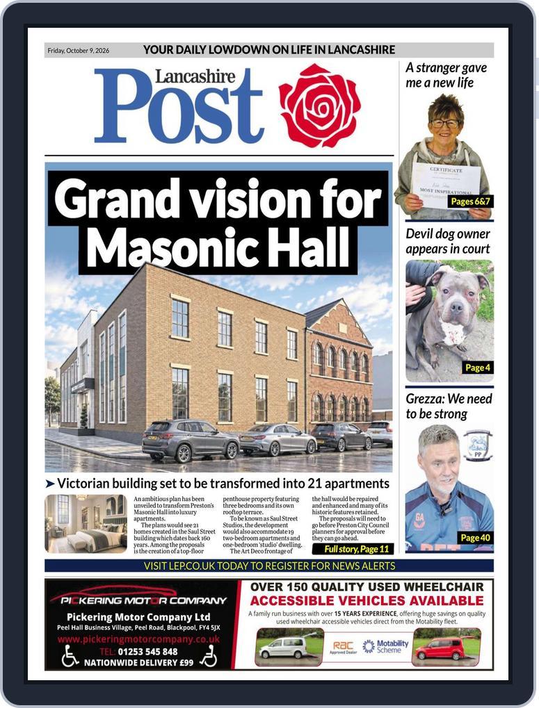 Lancashire Evening Post (Digital) Subscription