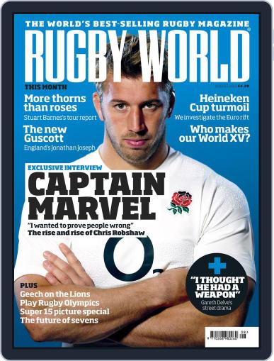 Rugby World July 3rd, 2012 Digital Back Issue Cover