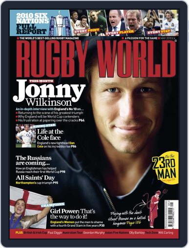 Rugby World March 31st, 2010 Digital Back Issue Cover