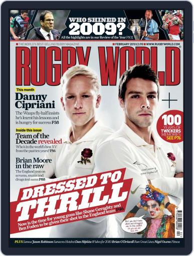 Rugby World December 31st, 2009 Digital Back Issue Cover
