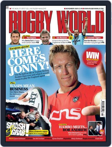 Rugby World September 24th, 2009 Digital Back Issue Cover